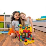 240Pcs Children's Bristle Shape Building Block - Image 3