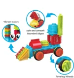 240Pcs Children's Bristle Shape Building Block - Image 5