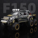 1:24 Pickup Trucks for Boys F150 Raptor Diecast Metal - Image 3